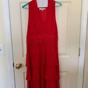 Red Evan Picone dress